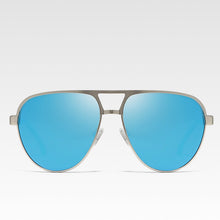 Load image into Gallery viewer, Pilot Classic Polarized Sunglasses Men  Brand Designer Sun Glasses For Male Retro Black Spring Legs Driving Shades UV400