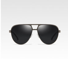 Load image into Gallery viewer, Pilot Classic Polarized Sunglasses Men  Brand Designer Sun Glasses For Male Retro Black Spring Legs Driving Shades UV400