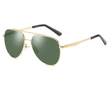 Load image into Gallery viewer, Pilot Goggle Men Polarized Sunglasses Men Brand Design Sun Glasses  Aluminum Legs Mirror Lens Eyeglasses Men/women