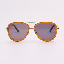 Load image into Gallery viewer, Pilot Metal Trim women sunglasses double bar sunglasses men