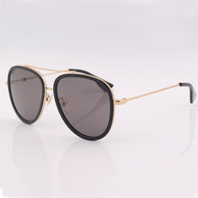 Load image into Gallery viewer, Pilot Metal Trim women sunglasses double bar sunglasses men