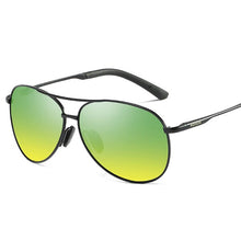 Load image into Gallery viewer, Pilot Night Vision Polarized Sunglasses Men Women Anti High Beam Driving At Night Sun Glasses Lightweight Alloy Frame Goggles CE