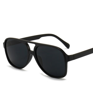 Pilot Sunglasses Men Vintage Retro 70s Sunglasses For Women Classic Large Square Frame UV Protection Driving Glasses Gafas
