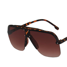 Carica l'immagine nel visualizzatore di Gallery, Occhiali da sole pilota Uomo Donna Arancione Grigio Tan Lenti Protezione UV400 Nero Leopard Shades Eyewear Gafas De Sol 