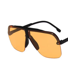 Carica l'immagine nel visualizzatore di Gallery, Occhiali da sole pilota Uomo Donna Arancione Grigio Tan Lenti Protezione UV400 Nero Leopard Shades Eyewear Gafas De Sol 