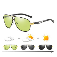Load image into Gallery viewer, Pilot Sunglasses Polarized Men Photochromic Sunglasses Day Night Driving Fishing HD Glasses For Women