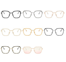 Load image into Gallery viewer, Pink Irregular Optical Glasses Anti Blue Light Blocking Computer Reading Eyeglasses Protection Flat Mirror Lunette Sunglasses