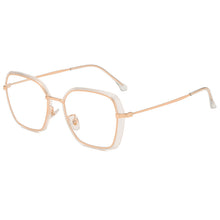 Load image into Gallery viewer, Pink Irregular Optical Glasses Anti Blue Light Blocking Computer Reading Eyeglasses Protection Flat Mirror Lunette Sunglasses