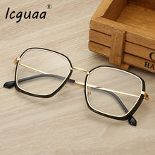 Load image into Gallery viewer, Pink Irregular Optical Glasses Anti Blue Light Blocking Computer Reading Eyeglasses Protection Flat Mirror Lunette Sunglasses