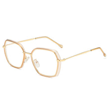 Load image into Gallery viewer, Pink Irregular Optical Glasses Anti Blue Light Blocking Computer Reading Eyeglasses Protection Flat Mirror Lunette Sunglasses