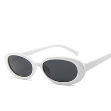Load image into Gallery viewer, Pink Retro Sunglasses Oval Sunglasses Women Retro Brand Designer Vintage Ladies Cat Eye Pink Sun Glasses UV400 Nicki Minaj