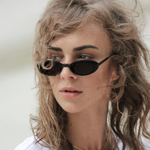 Load image into Gallery viewer, Pink Retro Sunglasses Oval Sunglasses Women Retro Brand Designer Vintage Ladies Cat Eye Pink Sun Glasses UV400 Nicki Minaj