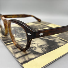 Load image into Gallery viewer, Pirate Captain Johnny Depp LEMTOSH Original Quality Acetate Oval Glasses Frame Men and Women Myopia Prescription Reading Glasses