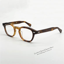 Load image into Gallery viewer, Pirate Captain Johnny Depp LEMTOSH Original Quality Acetate Oval Glasses Frame Men and Women Myopia Prescription Reading Glasses