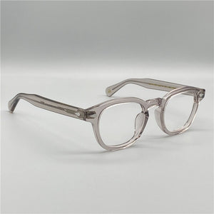 Pirate Captain Johnny Depp LEMTOSH Original Quality Acetate Oval Glasses Frame Men and Women Myopia Prescription Reading Glasses