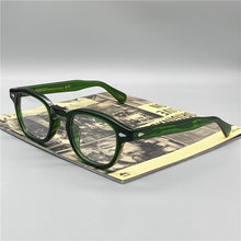Load image into Gallery viewer, Pirate Captain Johnny Depp LEMTOSH Original Quality Acetate Oval Glasses Frame Men and Women Myopia Prescription Reading Glasses