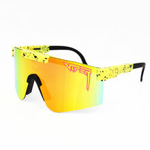 Load image into Gallery viewer, Pit Brand viper   Oversized Rose Sunglasses Double wide Polarized Mirrored lens tr90 frame uv400 Men Gafas Oculos