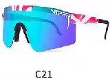 Pit Brand viper   Oversized Rose Sunglasses Double wide Polarized Mirrored lens tr90 frame uv400 Men Gafas Oculos