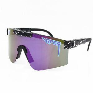 Pit Brand viper   Oversized Rose Sunglasses Double wide Polarized Mirrored lens tr90 frame uv400 Men Gafas Oculos