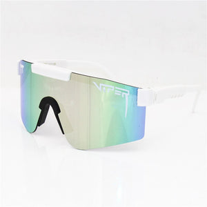 Pit Brand viper   Oversized Rose Sunglasses Double wide Polarized Mirrored lens tr90 frame uv400 Men Gafas Oculos