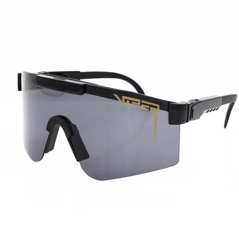 Pit Brand viper   Oversized Rose Sunglasses Double wide Polarized Mirrored lens tr90 frame uv400 Men Gafas Oculos