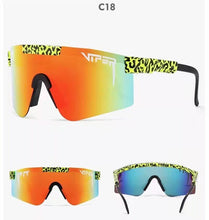 Load image into Gallery viewer, Pit Brand viper   Oversized Rose Sunglasses Double wide Polarized Mirrored lens tr90 frame uv400 Men Gafas Oculos