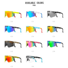 Load image into Gallery viewer, Pit Viper Cool Z87 Lens Sports Sunglasses for MenUV400 Oversized Goggle One Piece Unbreakable Frame Driving Shades With Free Box
