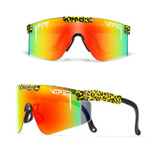 Load image into Gallery viewer, Pit Viper Cool Z87 Lens Sports Sunglasses for MenUV400 Oversized Goggle One Piece Unbreakable Frame Driving Shades With Free Box