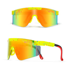 Load image into Gallery viewer, Pit Viper Cool Z87 Lens Sports Sunglasses for MenUV400 Oversized Goggle One Piece Unbreakable Frame Driving Shades With Free Box