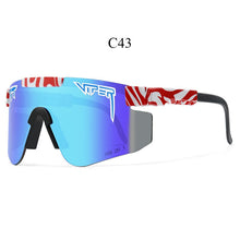 Carica l&#39;immagine nel visualizzatore di Gallery, Pit Viper Cycling Sunglasses Men Woman Outdoor Sport Polarized Sun Glasses UV400 TR90 Windproof Ski Goggles MTB Bicycle Glasses