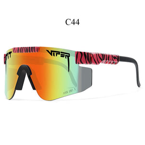 Pit Viper Cycling Sunglasses Men Woman Outdoor Sport Polarized Sun Glasses UV400 TR90 Windproof Ski Goggles MTB Bicycle Glasses
