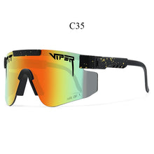 Carica l&#39;immagine nel visualizzatore di Gallery, Pit Viper Cycling Sunglasses Men Woman Outdoor Sport Polarized Sun Glasses UV400 TR90 Windproof Ski Goggles MTB Bicycle Glasses