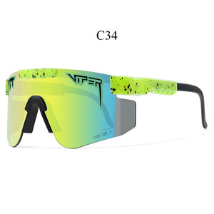 Pit Viper Cycling Sunglasses Men Woman Outdoor Sport Polarized Sun Glasses UV400 TR90 Windproof Ski Goggles MTB Bicycle Glasses