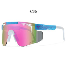 Carica l&#39;immagine nel visualizzatore di Gallery, Pit Viper Cycling Sunglasses Men Woman Outdoor Sport Polarized Sun Glasses UV400 TR90 Windproof Ski Goggles MTB Bicycle Glasses
