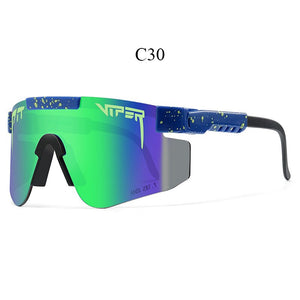 Pit Viper Cycling Sunglasses Men Woman Outdoor Sport Polarized Sun Glasses UV400 TR90 Windproof Ski Goggles MTB Bicycle Glasses
