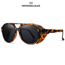 Load image into Gallery viewer, Pit Viper SteamPunk Style Polarized Sunglasses Men Women Cycling Sports Brand Design Sun Glasses Oculos De Sol With Case