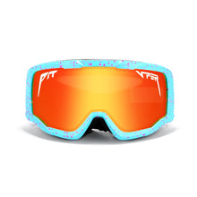 Carica l&#39;immagine nel visualizzatore di Gallery, Pit Viper Men Women Skiing Goggles Sunglasses Trendy Oversized UV400  Gafas de sol One Piece Lens Glasses Adjustable