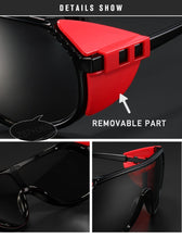 Load image into Gallery viewer, Pit Viper One Piece Sunglasses Men Sports Removable Shield Sun Glasses Unisex Equipped With ANSI Z87+ UV400 Lens Grand-Prix