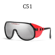 Load image into Gallery viewer, Pit Viper One Piece Sunglasses Men Sports Removable Shield Sun Glasses Unisex Equipped With ANSI Z87+ UV400 Lens Grand-Prix