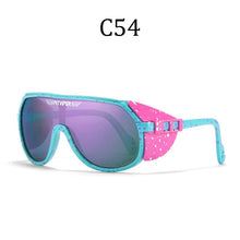 Load image into Gallery viewer, Pit Viper One Piece Sunglasses Men Sports Removable Shield Sun Glasses Unisex Equipped With ANSI Z87+ UV400 Lens Grand-Prix