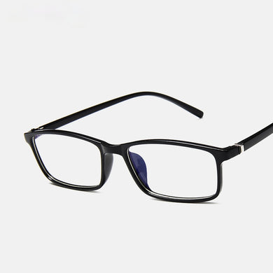 Plain Clear Eyeglasses Anti Blue Light Glasses for Computer Black Square Frame Eyeglasses Blue Blocking Glasses Fake Glasses