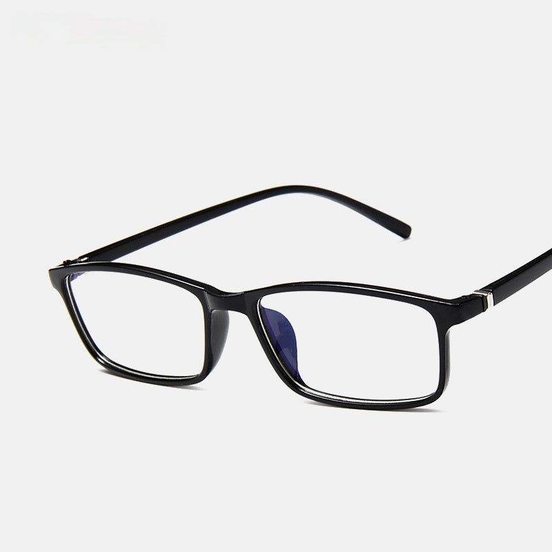 Plain Clear Eyeglasses Anti Blue Light Glasses for Computer Black Square Frame Eyeglasses Blue Blocking Glasses Fake Glasses