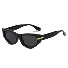 Load image into Gallery viewer, Plastic Cat Eyes Small Sunglass Mens Vintage Brand Designer Leopard Gradient Travel Sun glasses Man Sunglasses.