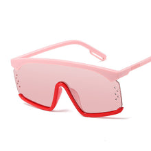 Load image into Gallery viewer, Plastic Goggle Oversized Women Sunglasses Square Brand Designer Big Frame Sunglasses For Female Oculos De Sol Feminino