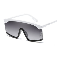 Load image into Gallery viewer, Plastic Goggle Oversized Women Sunglasses Square Brand Designer Big Frame Sunglasses For Female Oculos De Sol Feminino