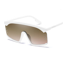 Load image into Gallery viewer, Plastic Goggle Oversized Women Sunglasses Square Brand Designer Big Frame Sunglasses For Female Oculos De Sol Feminino