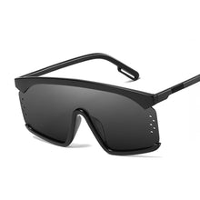 Load image into Gallery viewer, Plastic Goggle Oversized Women Sunglasses Square Brand Designer Big Frame Sunglasses For Female Oculos De Sol Feminino
