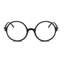 Carica l'immagine nel visualizzatore di Gallery, Plastic Round Glasses Korean style Black spectacle frames Women Vintage Eyeglasses Clear Men's Glasses oculos de grau