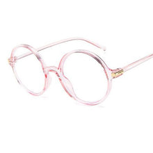 Carica l'immagine nel visualizzatore di Gallery, Plastic Round Glasses Korean style Black spectacle frames Women Vintage Eyeglasses Clear Men's Glasses oculos de grau