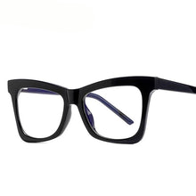 Carica l&#39;immagine nel visualizzatore di Gallery, Montature per occhiali da vista in plastica titanio Cat Eye AntiI luce blu Uomo Donna Occhiali da vista per computer TR90